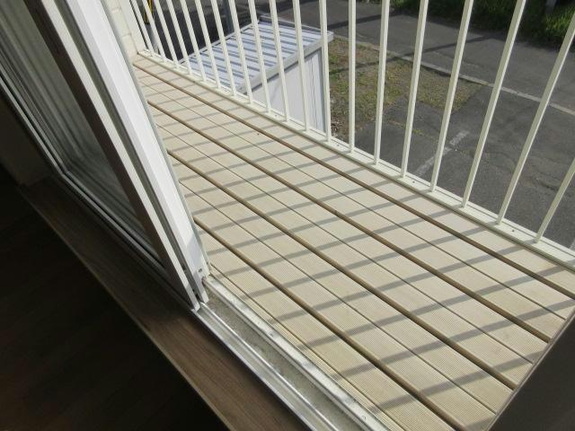 コーポ中村のバルコニー
