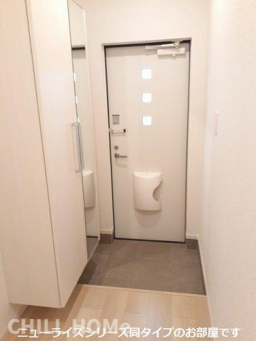 エアリー　ブルーム　Ｂの玄関|当社、チルホームのHPもご覧ください(^^)/物件情報多数♪