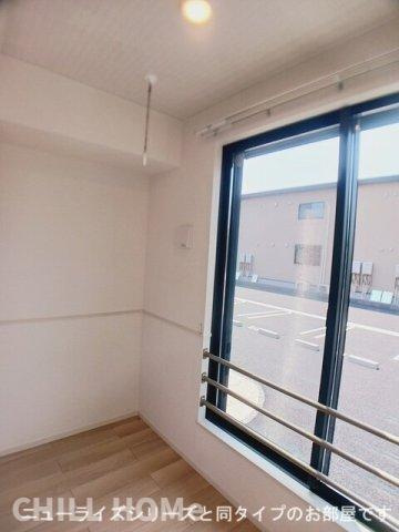 エアリー　ブルーム　Ｂのバルコニー|当社、チルホームのHPもご覧ください(^^)/物件情報多数♪