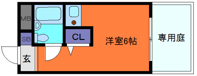 サニーヒル六甲の間取り