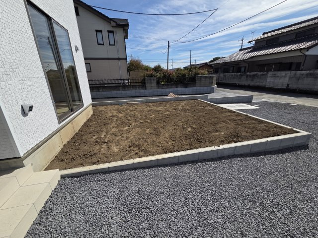 新築　太田市新田上江田町第1　2号棟　Cradle Gardenの庭|新築　太田市新田上江田町第1　2号棟　Cradle Garden