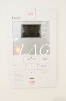 【セキュリティ】 | リブリ・カルミア | モニター付きインターフォンです。