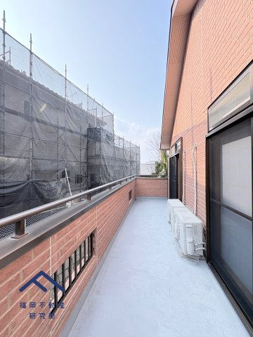 大野城市乙金東１丁目　戸建てのバルコニー