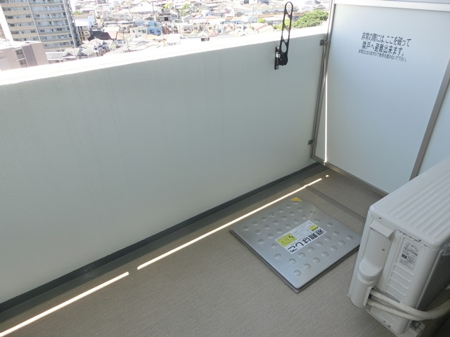 スプランディッドⅡのバルコニー