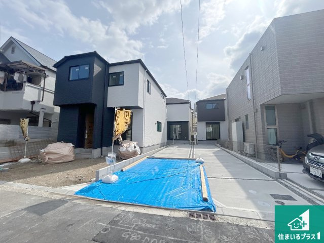 西宮市浜甲子園　第1期　新築一戸建ての外観|安心の10年保証！外観を美しく保ち、雨水で汚れを落とします！気になることがありましたら、お気軽にお問い合わせください！