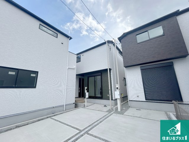西宮市浜甲子園　第1期　新築一戸建ての外観|安心の10年保証！外観を美しく保ち、雨水で汚れを落とします！気になることがありましたら、お気軽にお問い合わせください！