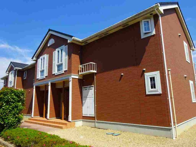 ヴィラ・クリオネＢの外観|外観もきれいです