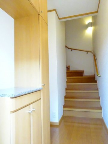 ヴィラ・クリオネＢの玄関|玄関です