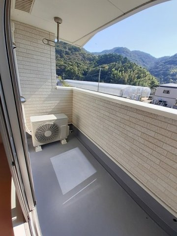 ハルタのバルコニー|広々としたバルコニーです