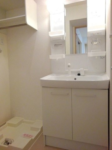 ブランボヌールの洗面所|スペースが確保できる洗面所です