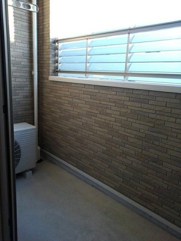 ブランボヌールのバルコニー|お洗濯にも便利なバルコニー付き