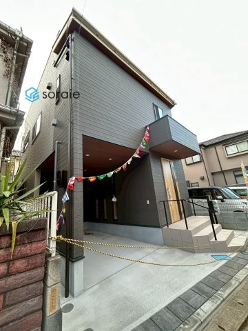 入間市東藤沢6丁目　全1棟　新築戸建の外観|令和8年2月12日撮影。