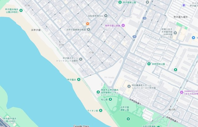 29日(土)30日(日)現地ご見学可能！西宮市浜甲子園　全3邸の地図