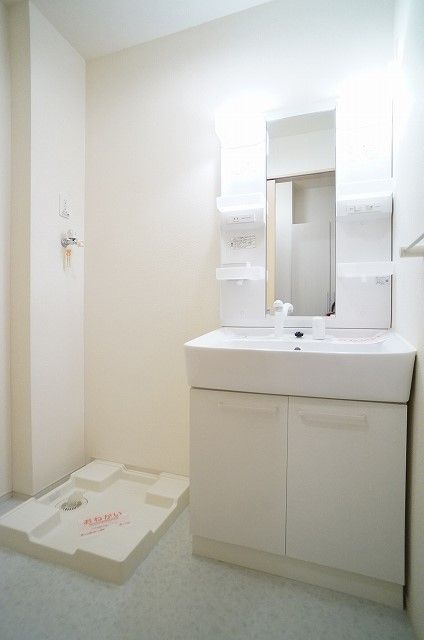 プルメリアの洗面所