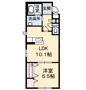 広島市南区向洋新町１丁目の賃貸マンションの間取り