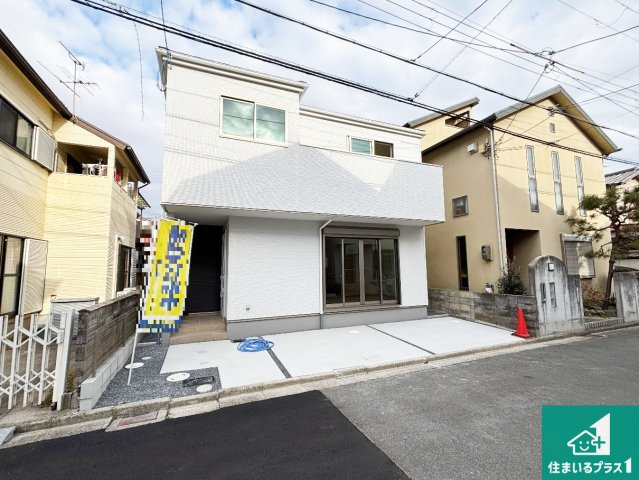 高槻市深沢町　第3期　新築一戸建ての外観|安心の10年保証！外観を美しく保ち、雨水で汚れを落とします！気になることがありましたら、お気軽にお問い合わせください！