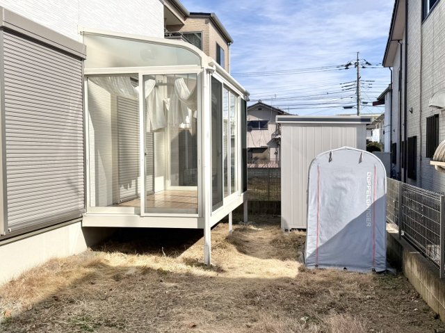 【中古戸建】前橋市下新田町の庭|■お庭｜ひろーいお庭付きです♪家庭菜園やガーデニングも楽しめますね♪