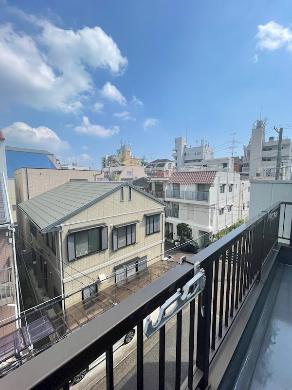 上沢通７丁目貸家の展望