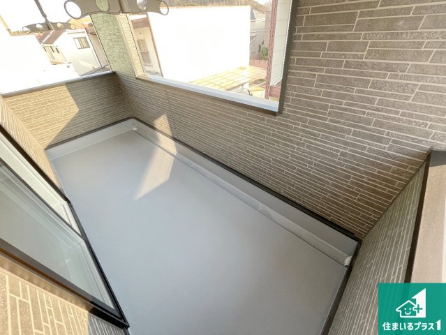 神戸市須磨区高倉台　第1期　新築一戸建てのバルコニー|日当たりのよいバルコニー！お部屋が開放的に！