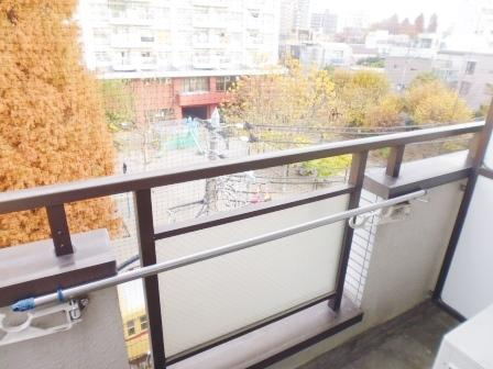 フジビルのバルコニー