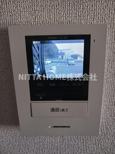 ライジングヒルズのセキュリティ|モニタ付きのインターホンで来客時も安心です◎