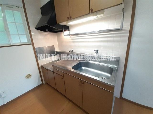 ライジングヒルズのキッチン|キッチン収納豊富◎ガスコンロ設置できます。