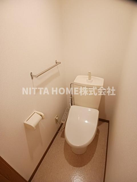ライジングヒルズのトイレ|トイレは温水洗浄便座付きで快適です◎