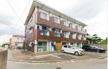 合川コーポ【キャッシュバック対象物件】の外観|外観は落ち着いています