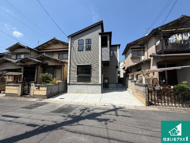 宇治市五ケ庄北ノ庄　新築一戸建ての外観|お客様に長く安心して住んでいだだける事にこだわった家づくり！住んでからのアフターサービスにもしっかりと取り組んでいます！