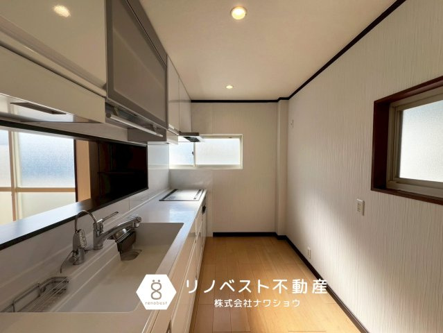 東大阪南上小阪のキッチン|食洗機付きのシステムキッチン◎