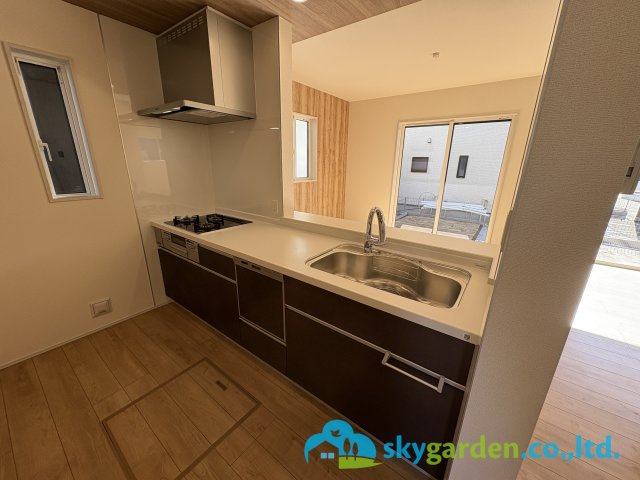 藤沢市羽鳥５丁目 ２号棟のキッチン|食洗機付いてます