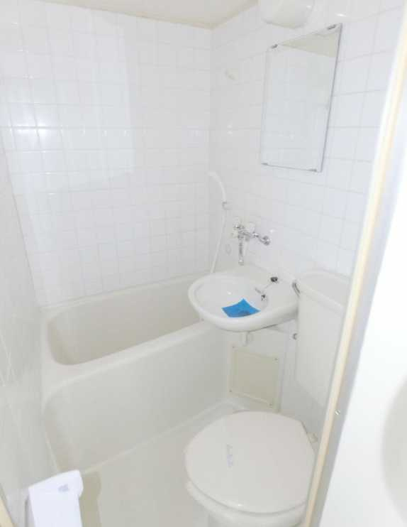 日興パレス桜新町　礼金０　システムキッチン　学生さんオススメの浴室