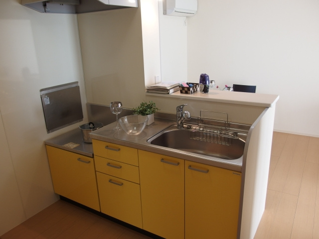 グランモアリバーハイツのキッチン|別室イメージ