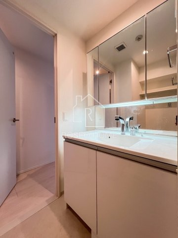 ブリエウメキタの洗面所