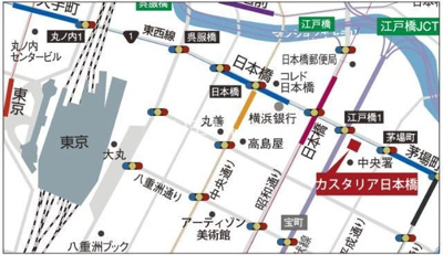 【地図】 | カスタリア日本橋