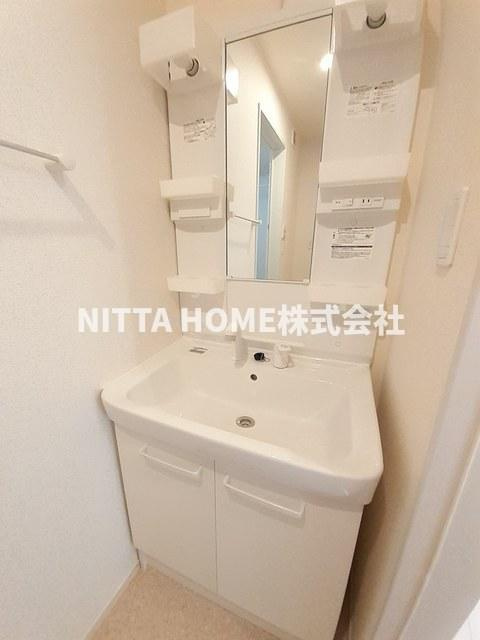 グリーンコート西田Ⅳの洗面所|独立洗面化粧台もありますよ◆
