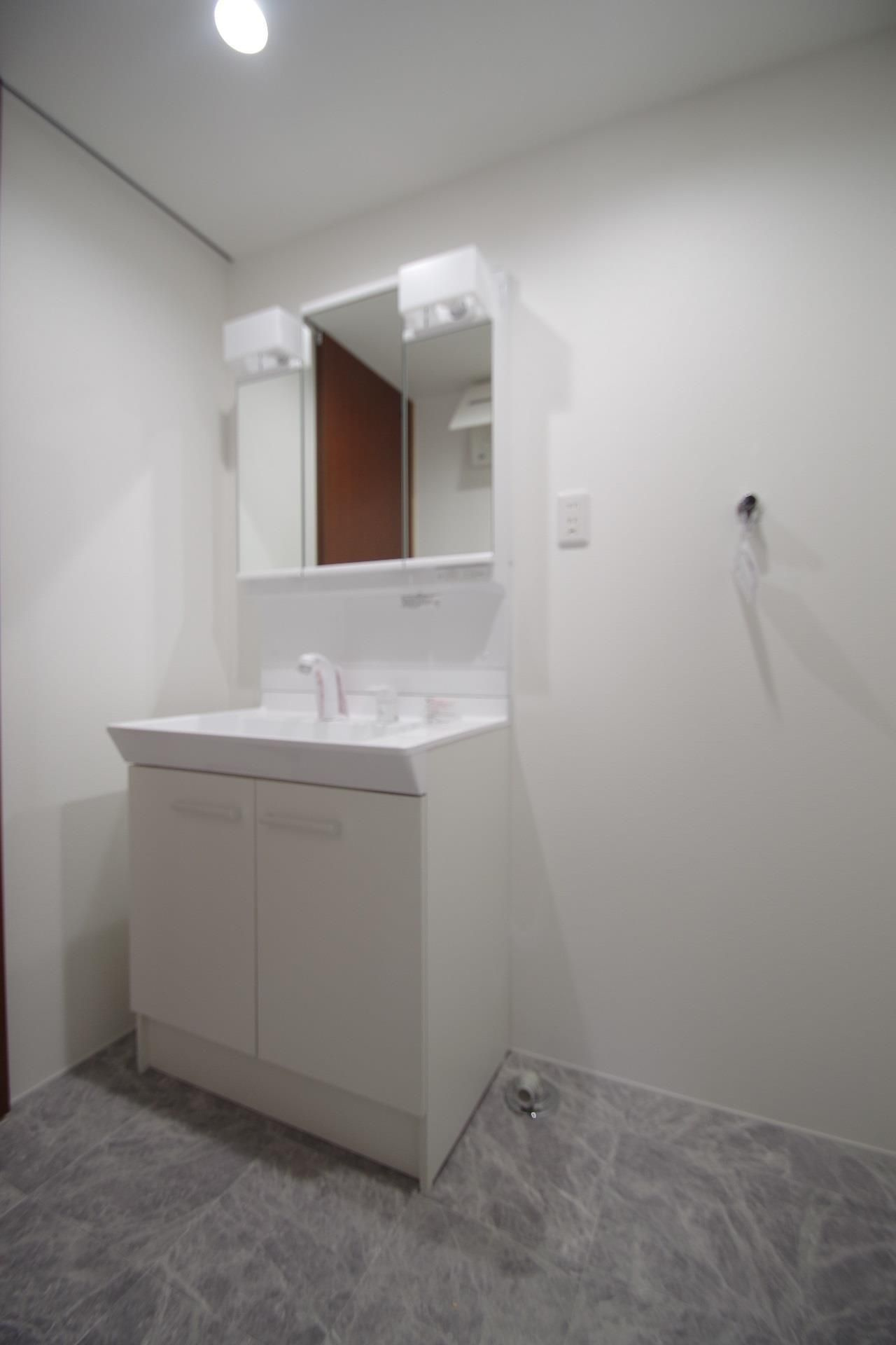 熊本市中央区水前寺４丁目の一戸建ての独立洗面台