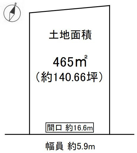 半田市柊町3丁目の土地図