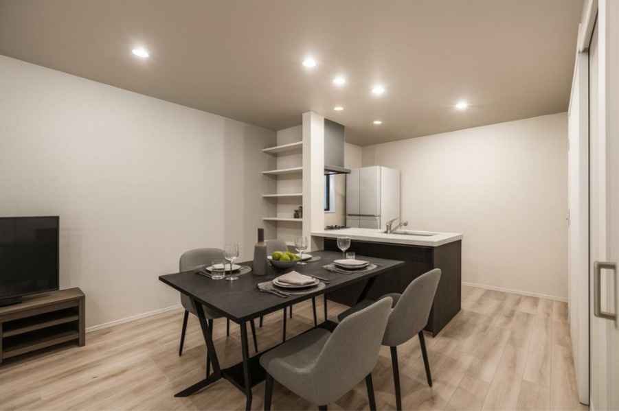 阿久比町大字宮津　エコタウン宮津E-1区画のキッチン|完成予想図
※掲載の家具・小物等は含まれておりません。写真はイメージです。