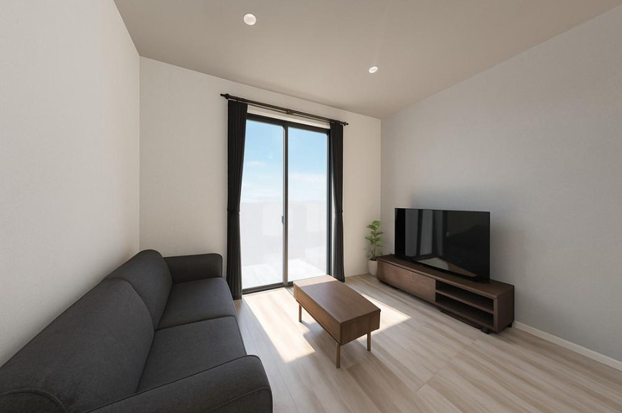 阿久比町大字宮津　エコタウン宮津E-1区画の居間・リビング|完成予想図
※掲載の家具・小物等は含まれておりません。写真はイメージです。