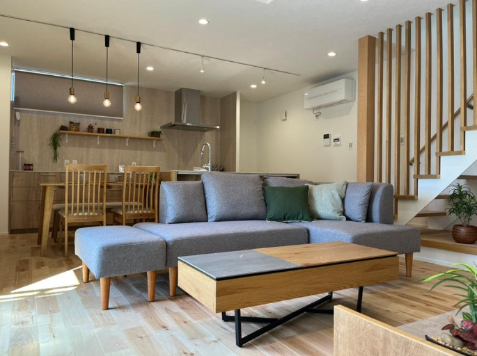 阿久比町大字宮津　エコタウン宮津E-8区画の居間・リビング|（2025.5撮影）
※掲載の家具・小物等は含まれておりません。写真はイメージです。