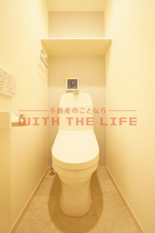 ADC津福セレーノ【キャッシュバック対象物件】のトイレ|清潔感のあるトイレです