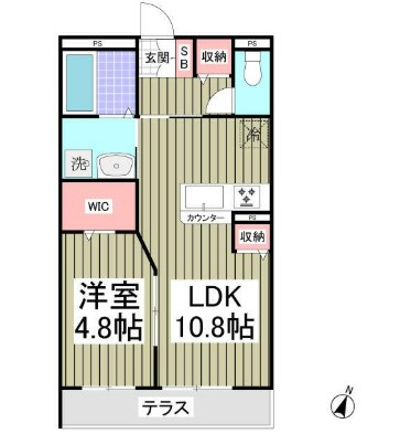 グラン　ノワールの間取り