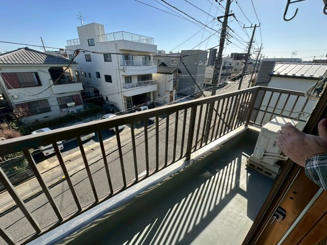 堀内ハイツのバルコニー
