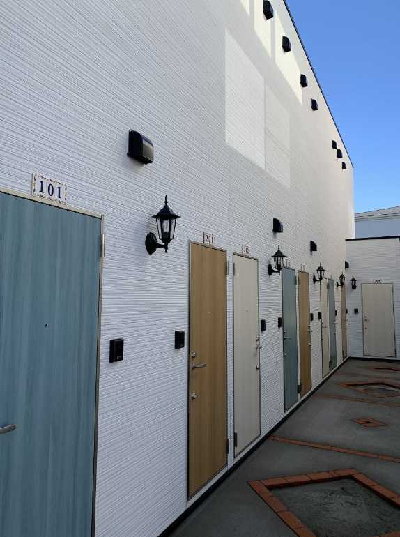 ソルナクレイシア桜新町　築浅　礼金0　メゾネットのエントランス