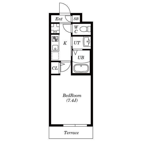 エスポワールツツミの間取り