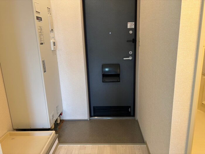 ルミエール柳の玄関