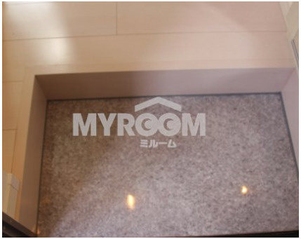 ル・メゾン中野新橋の玄関|大理石調床使用☆(同一仕様写真)