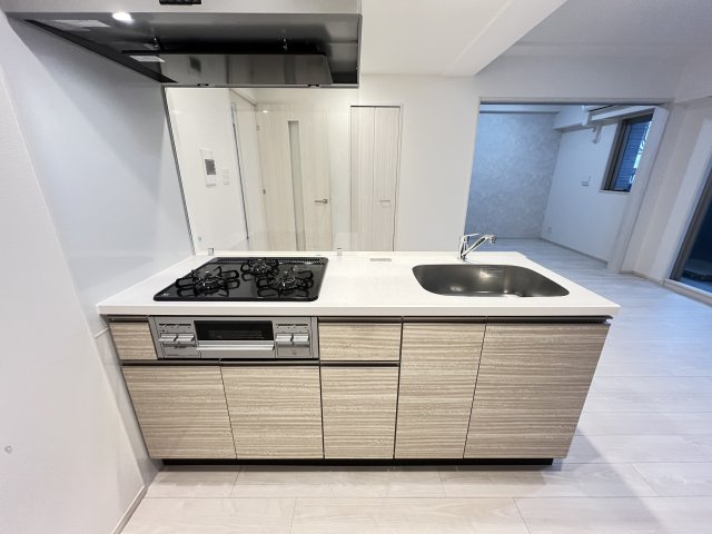 スプランディッド梅田WESTのキッチン