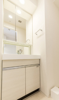 ライオンズフォーシア五反田の独立洗面台